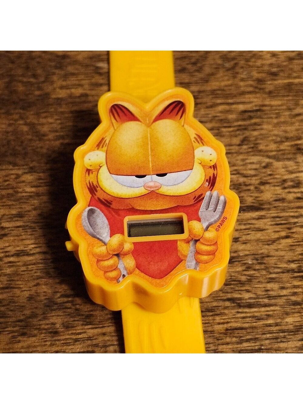 Garfield Burger King Kids Meal Toy - It's Eatin' Time LCD Watch 2016